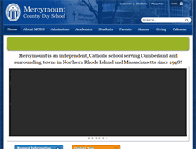 Tablet Screenshot of mercymount.org